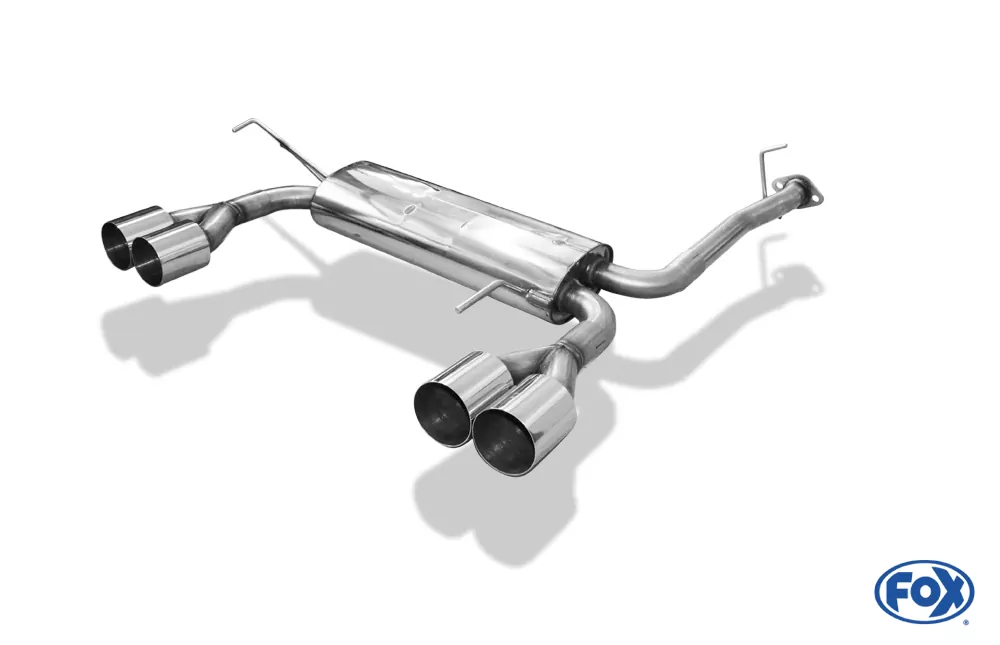Honda Prelude V BB9  Endschalldämpfer quer Ausgang rechts/links - 2x90 Typ 10 rechts/links