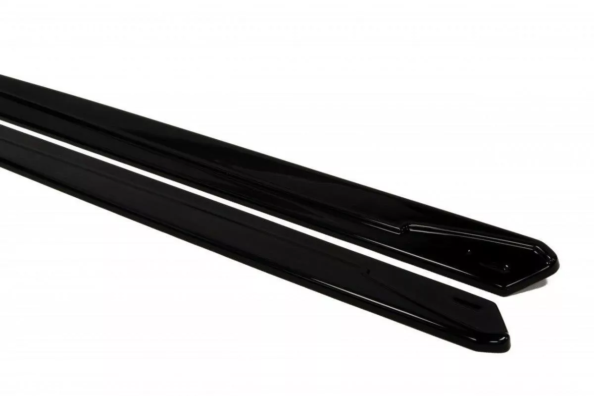 Seitenschweller Ansatz Passend Für Passend Für HONDA CIVIC IX TYPE R Schwarz Hochglanz Schwarz Hochglanz