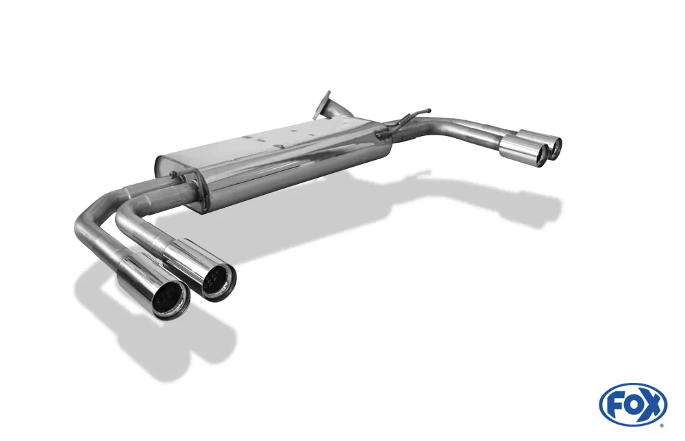 Mercedes Vito/ Viano - W639 (nicht Compact)  Endschalldämpfer quer Ausgang rechts/links  - 2x76 Typ 11 rechts/links