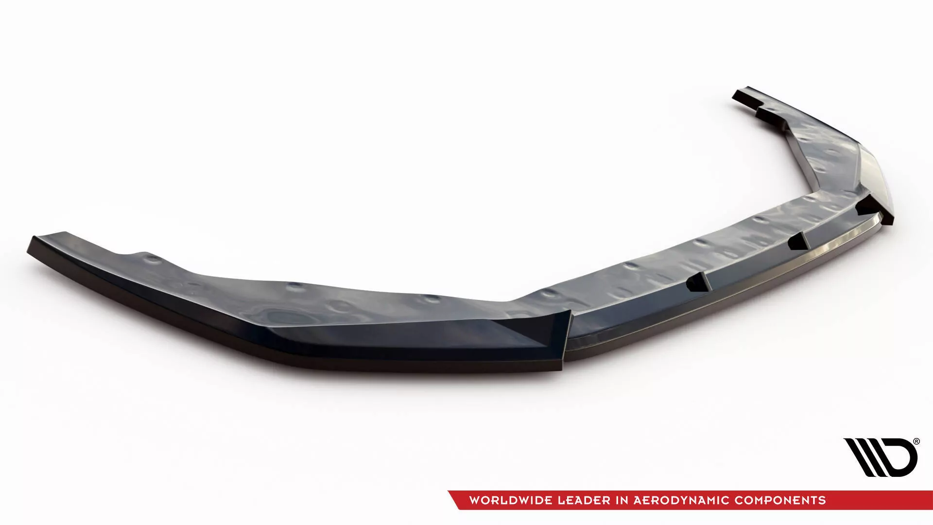 Front Ansatz V.2 Für Nissan GTR R35 Facelift Schwarz Hochglanz
