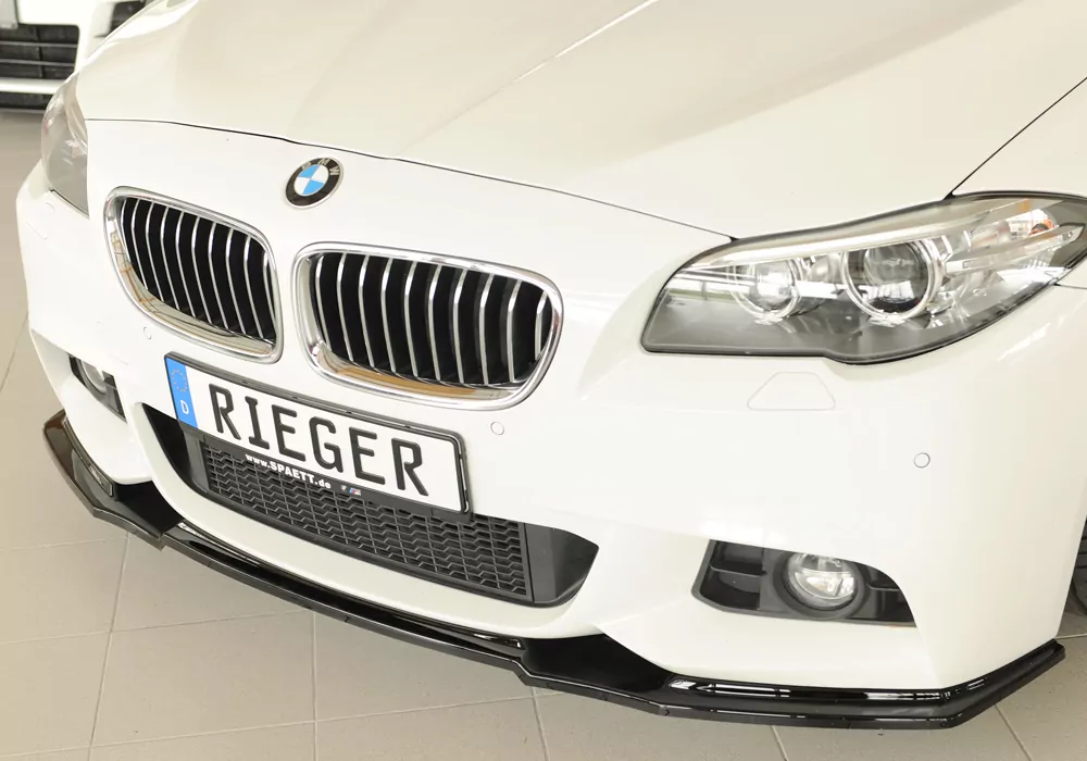 Rieger Spoilerschwert glanz schwarz für BMW 5er F10  (5L) Lim. 03.10-06.13 (bis Facelift)