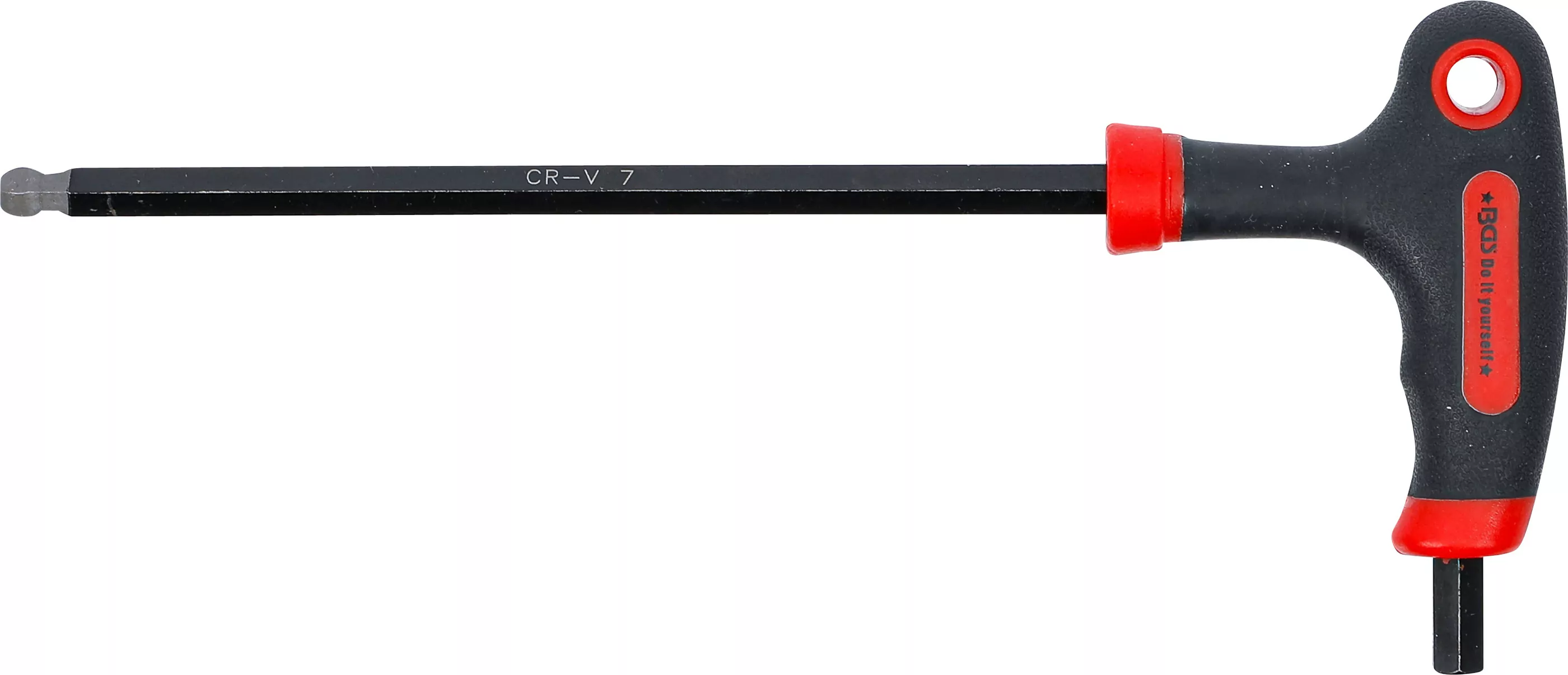 Schraubendreher mit T-Griff und seitlicher Klinge | Innensechskant / Innensechskant mit Kugelkopf 7 mm