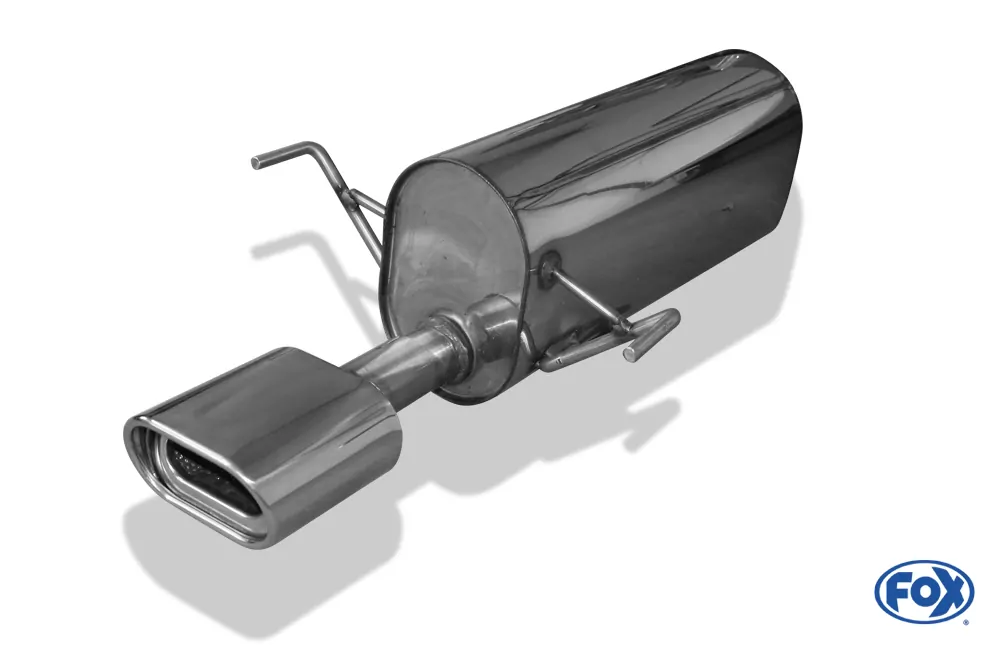 Opel Astra H/ Astra H GTC  Endschalldämpfer einseitig - 135x80 Typ 53