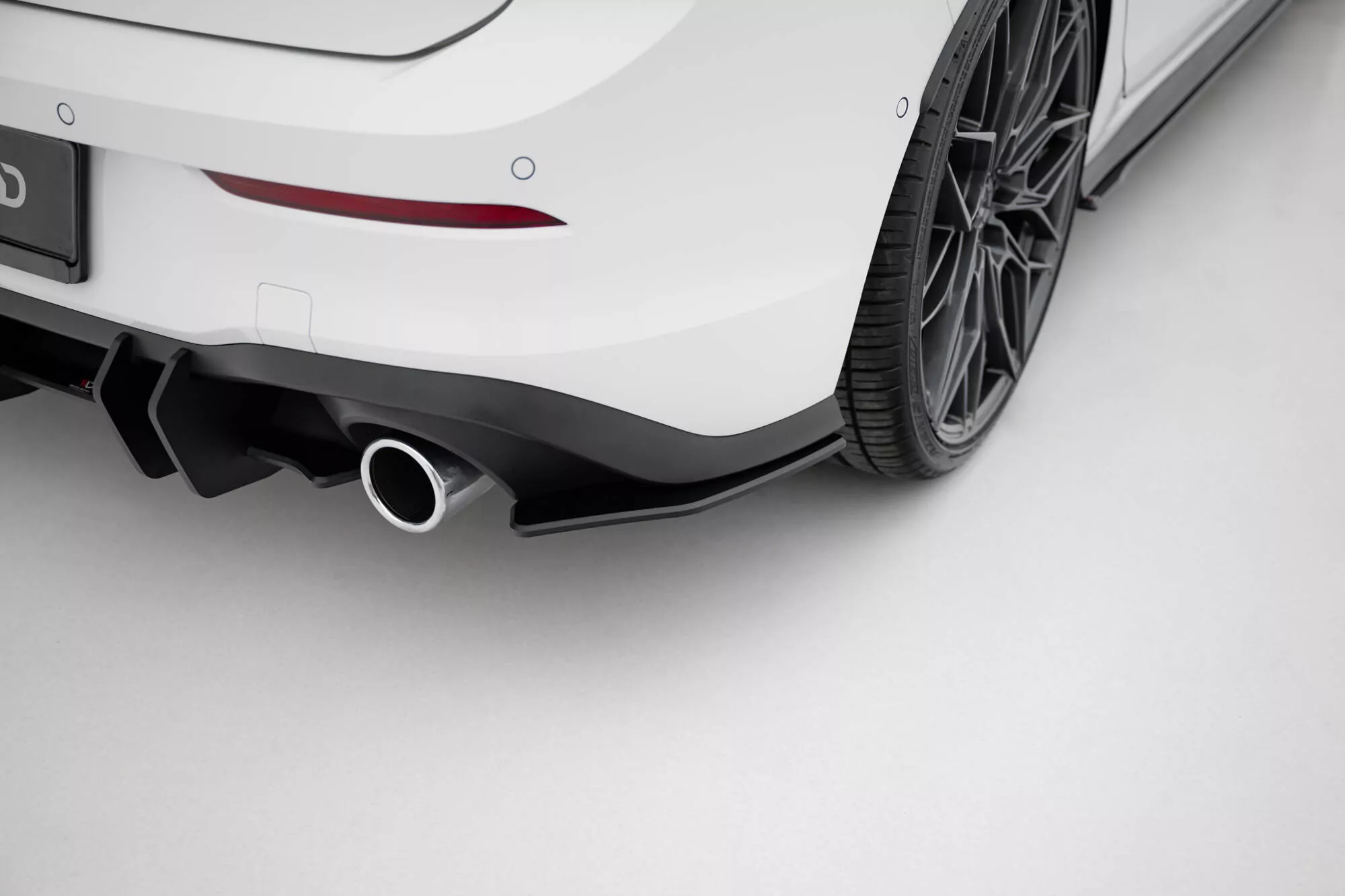Street Pro Heck Ansatz Flaps Diffusor V.1 Für Volkswagen Golf GTI / GTE / R-Line Mk8