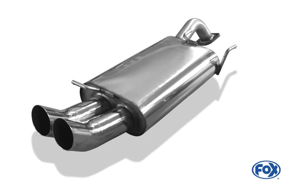 Hyundai Coupe Typ RD  Endschalldämpfer - 2x76 Typ 18