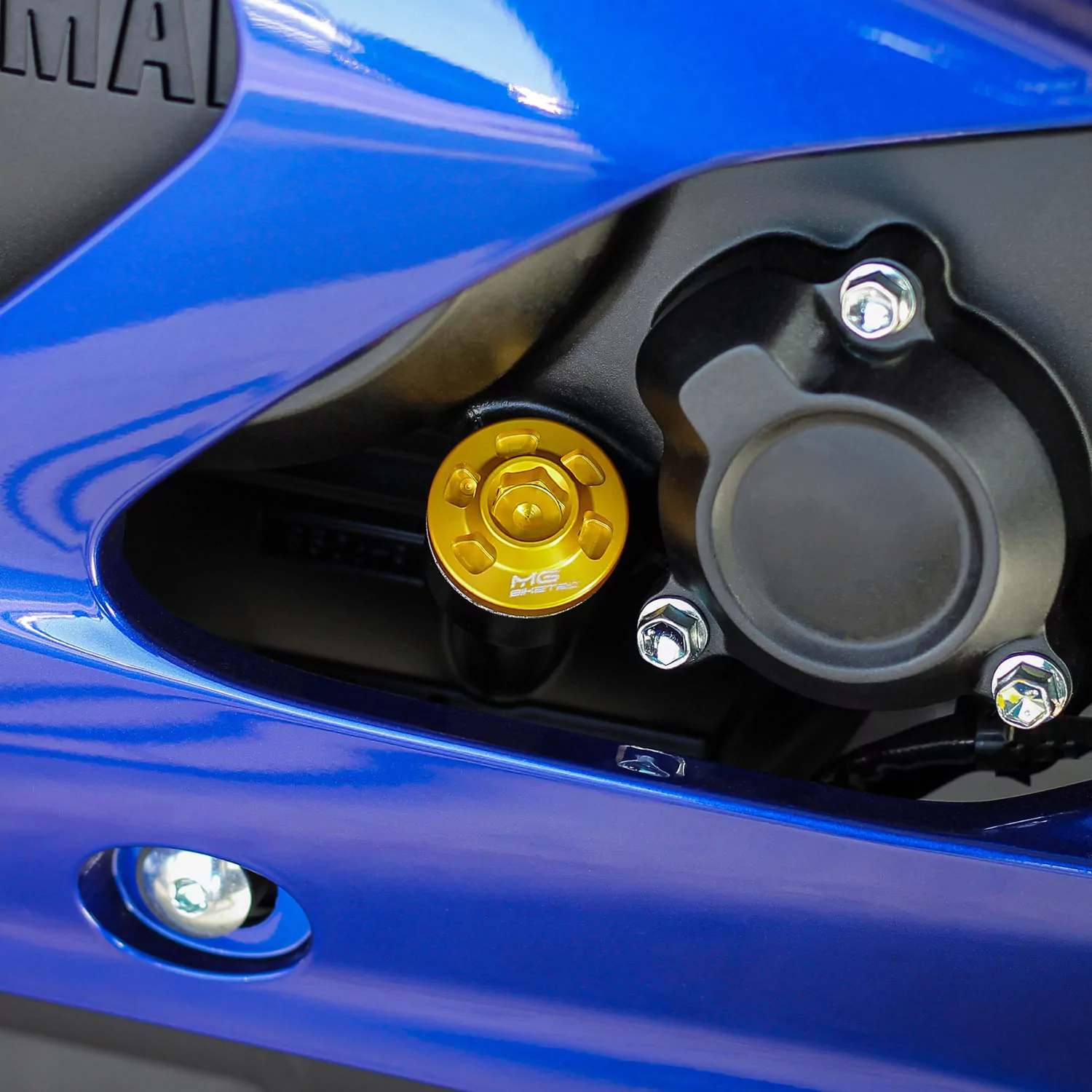 MG Biketec Ölverschlussschraube / Öleinfüllstopfen für Ducati 848 ab 2008