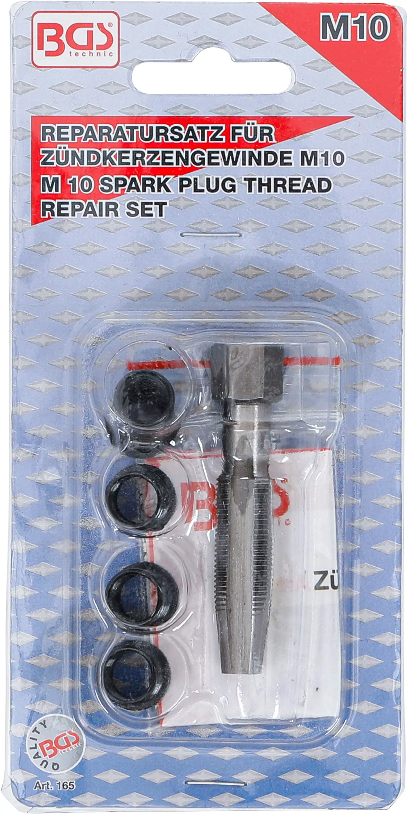Reparatursatz für Zündkerzengewinde | M10 x 1,0 mm | 5-tlg.