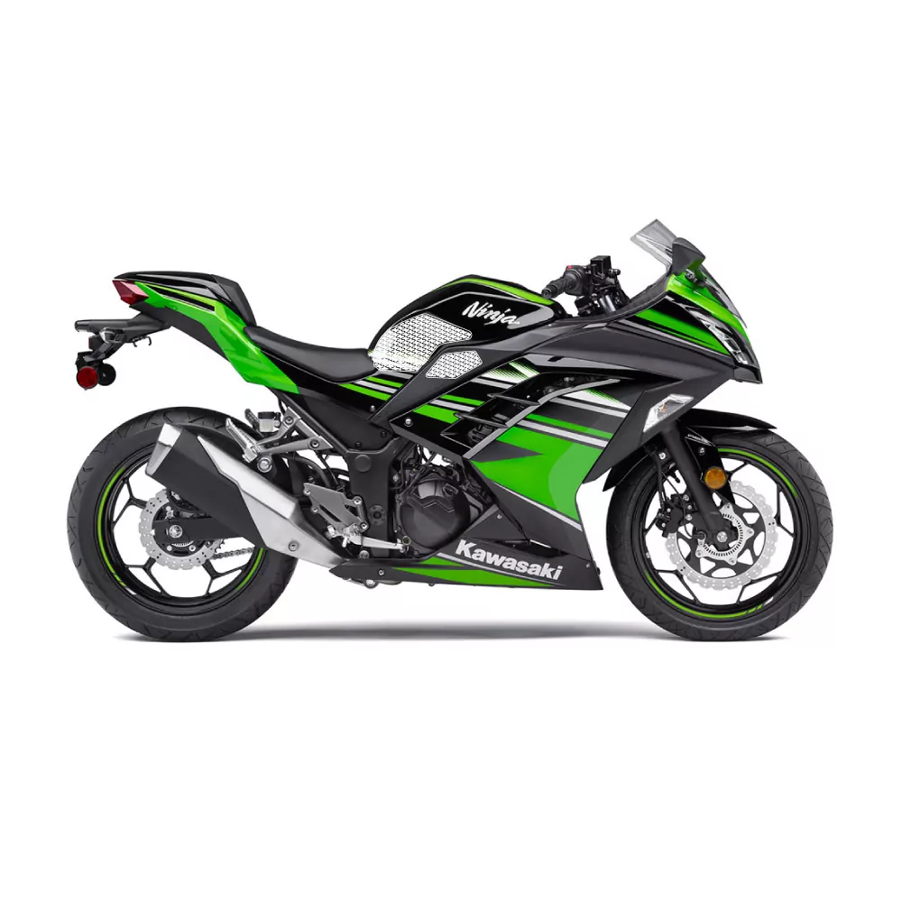 Stompgrip Traction Pad Icon für Kawasaki Z300 15-16 Hybrid