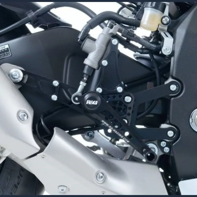 NEW R&G Racing Fußrastenanlage Yamaha YZF R1 / R1 M 2015-