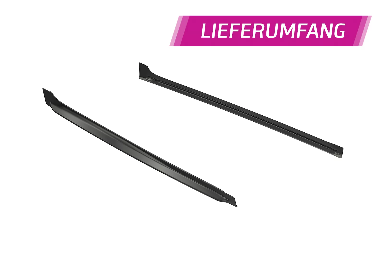 Seitenschweller für Skoda Octavia 4 SS525 Schwarz Strukturiert