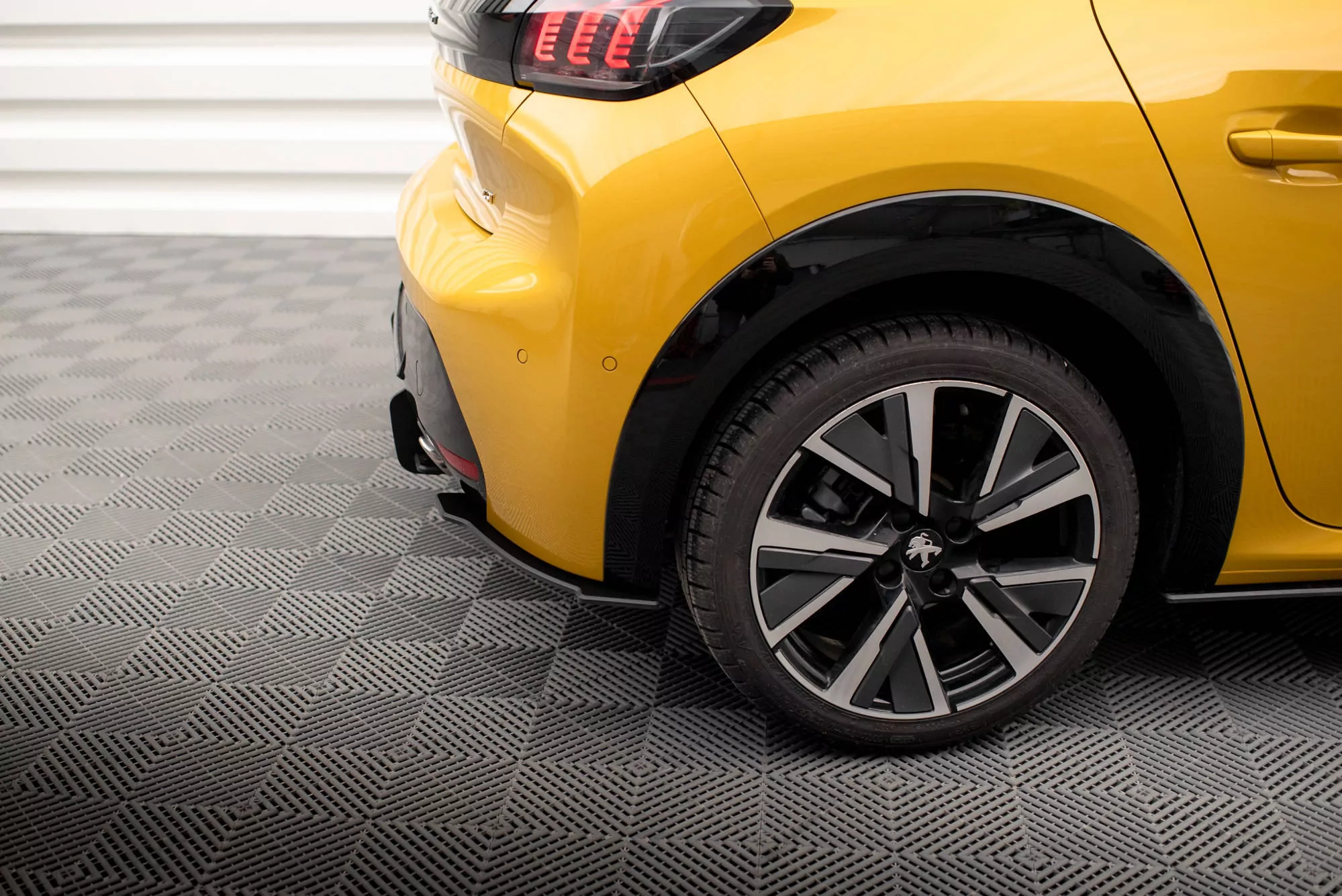 Street Pro Heck Ansatz Flaps Diffusor Für Peugeot 208 GT Mk2