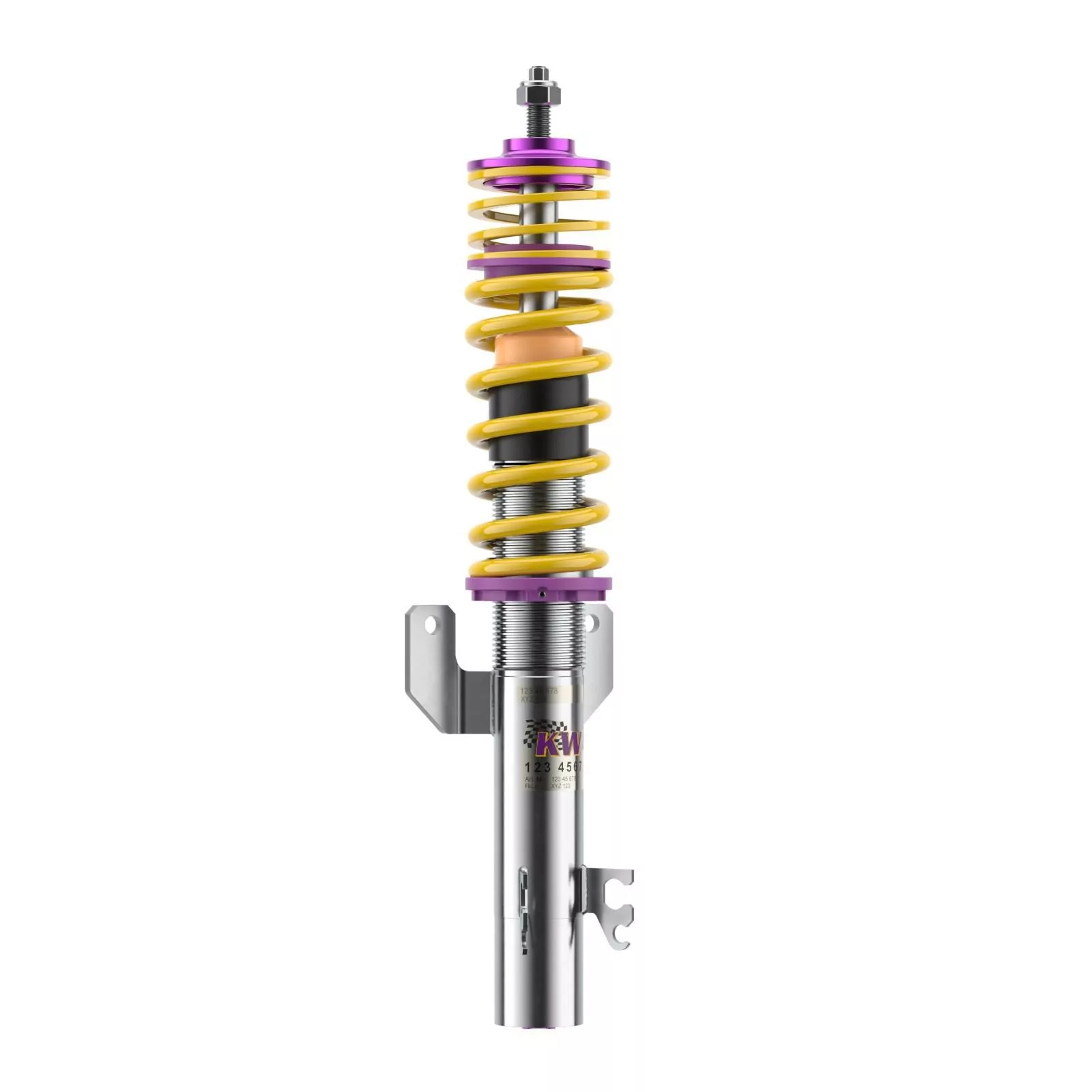 KW Gewindefahrwerk V3 inox VW POLO V (6R_, 6C_) 03/2009-