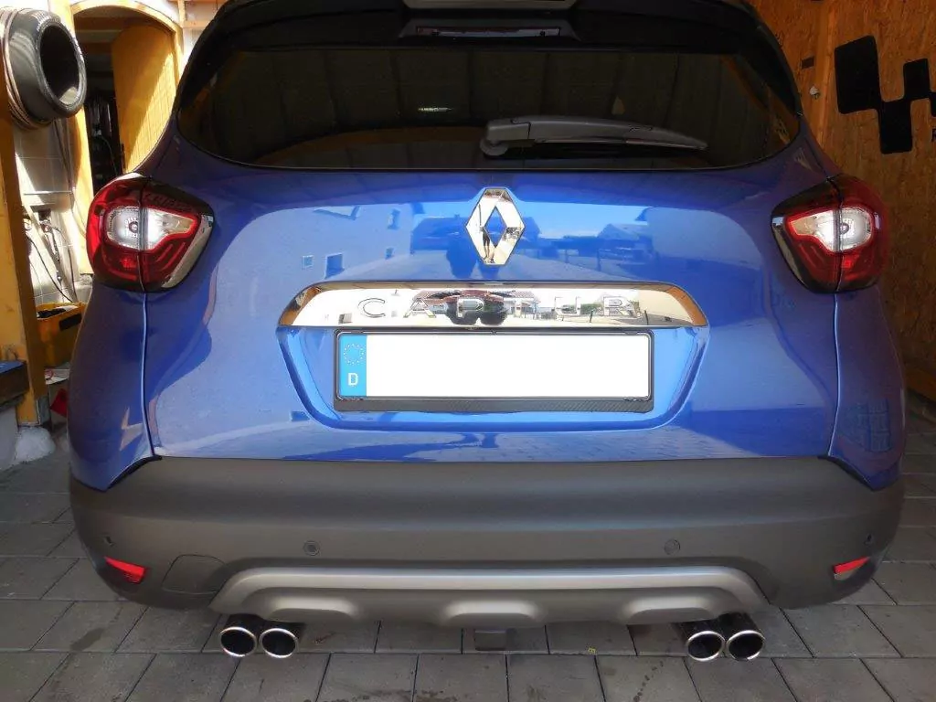 Renault Captur  Endschalldämpfer Ausgang rechts/links - 2x76 Typ 16 rechts/links