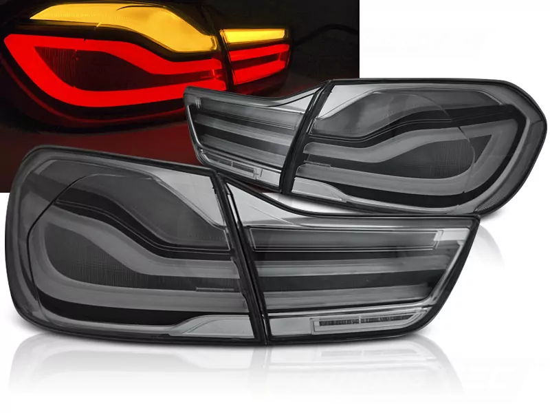 Led Bar Tail Lights Smoke Fits Bmw F32/ F33/ F36 13-16