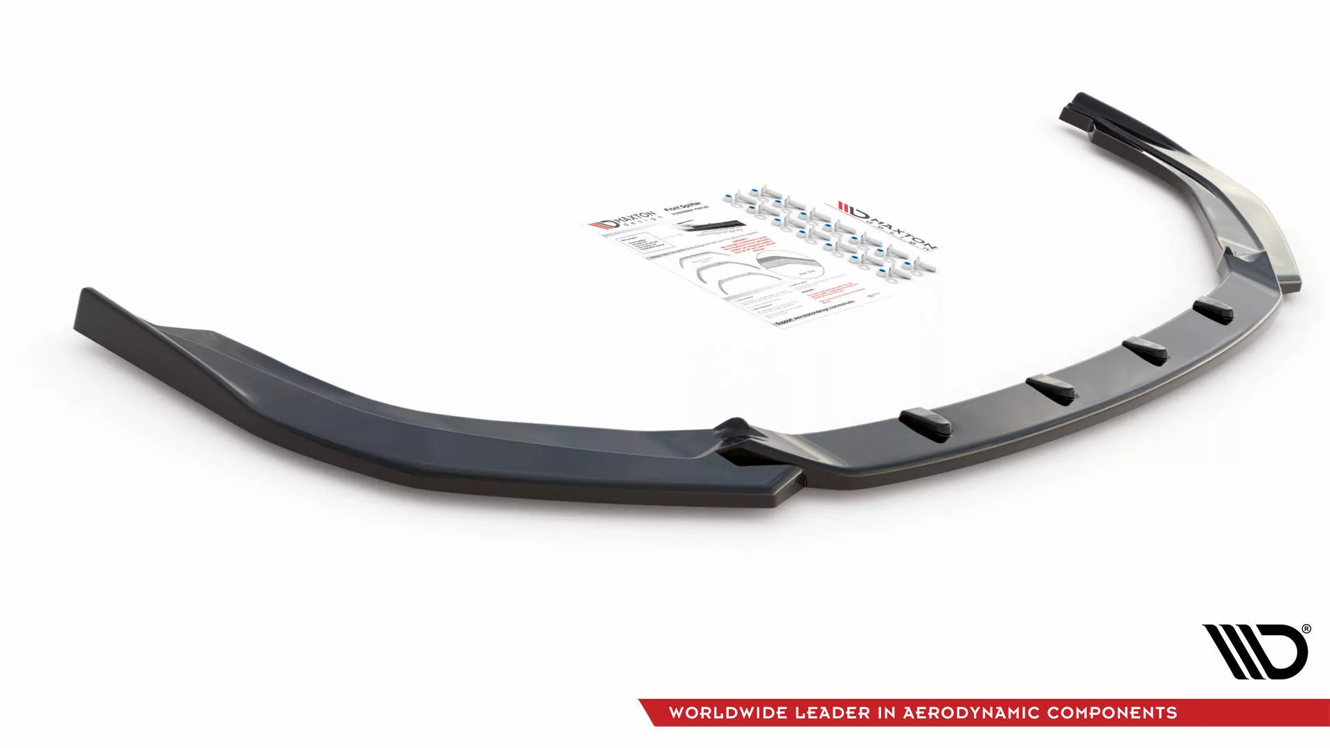 Front Ansatz Für Toyota Corolla GR Sport Hatchback XII Schwarz Hochglanz