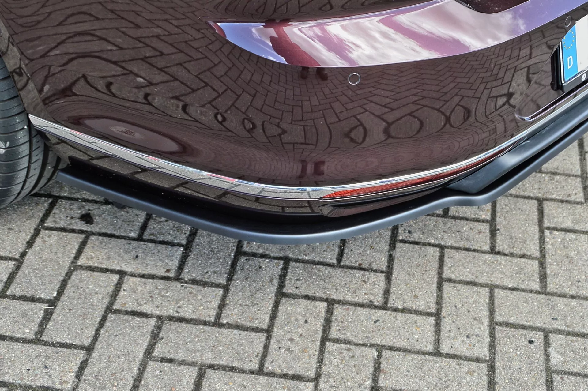 Heckansatz mit Cuplippe für VW Passat 3G B8