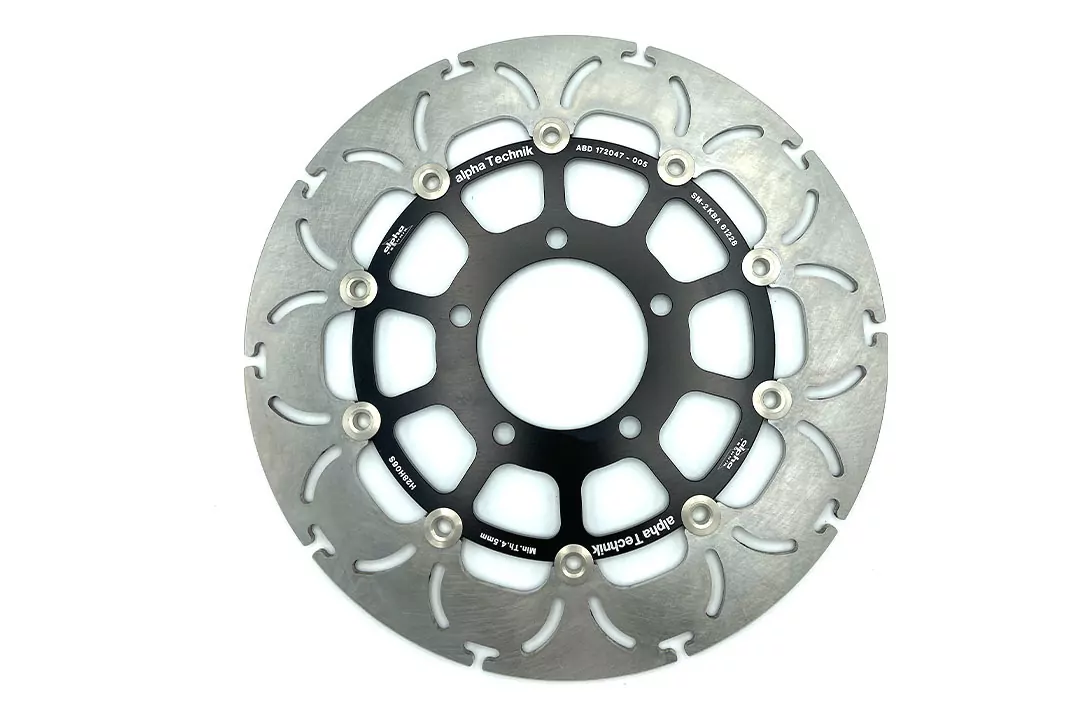 alpha Technik Bremsscheibe Omega-Design ABD33 hinten für Kawasaki ER6f ER6n Versys 1000 / 650 Z1000 / SX Z750 / R ZX10R Ninja ZX6R Ninja