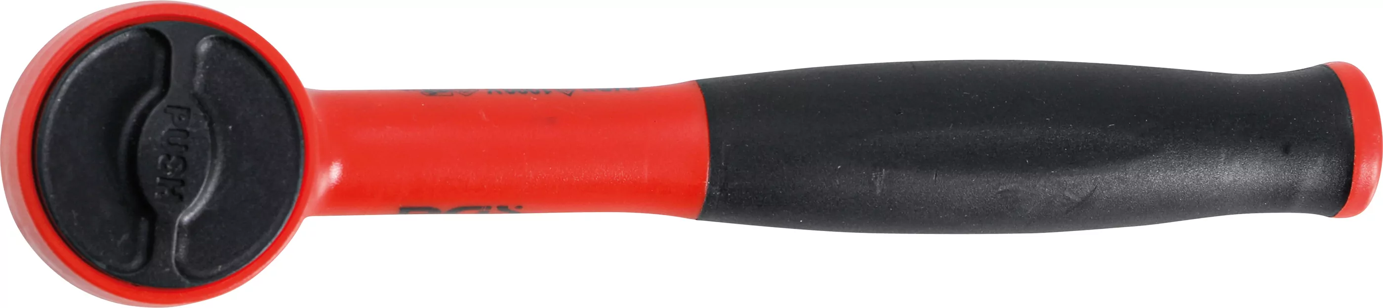 VDE-Umschaltknarre | feinverzahnt | Abtrieb Außenvierkant 10 mm (3/8") | 1000 V