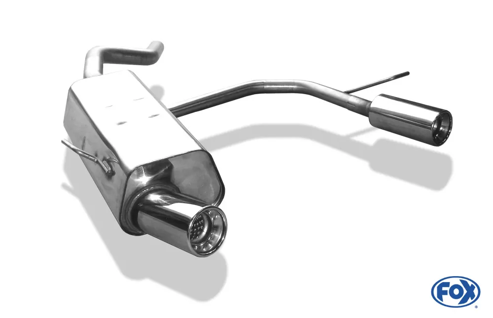 Renault Clio II B  Endschalldämpfer Ausgang rechts/links - 1x90 Typ 13 rechts/links