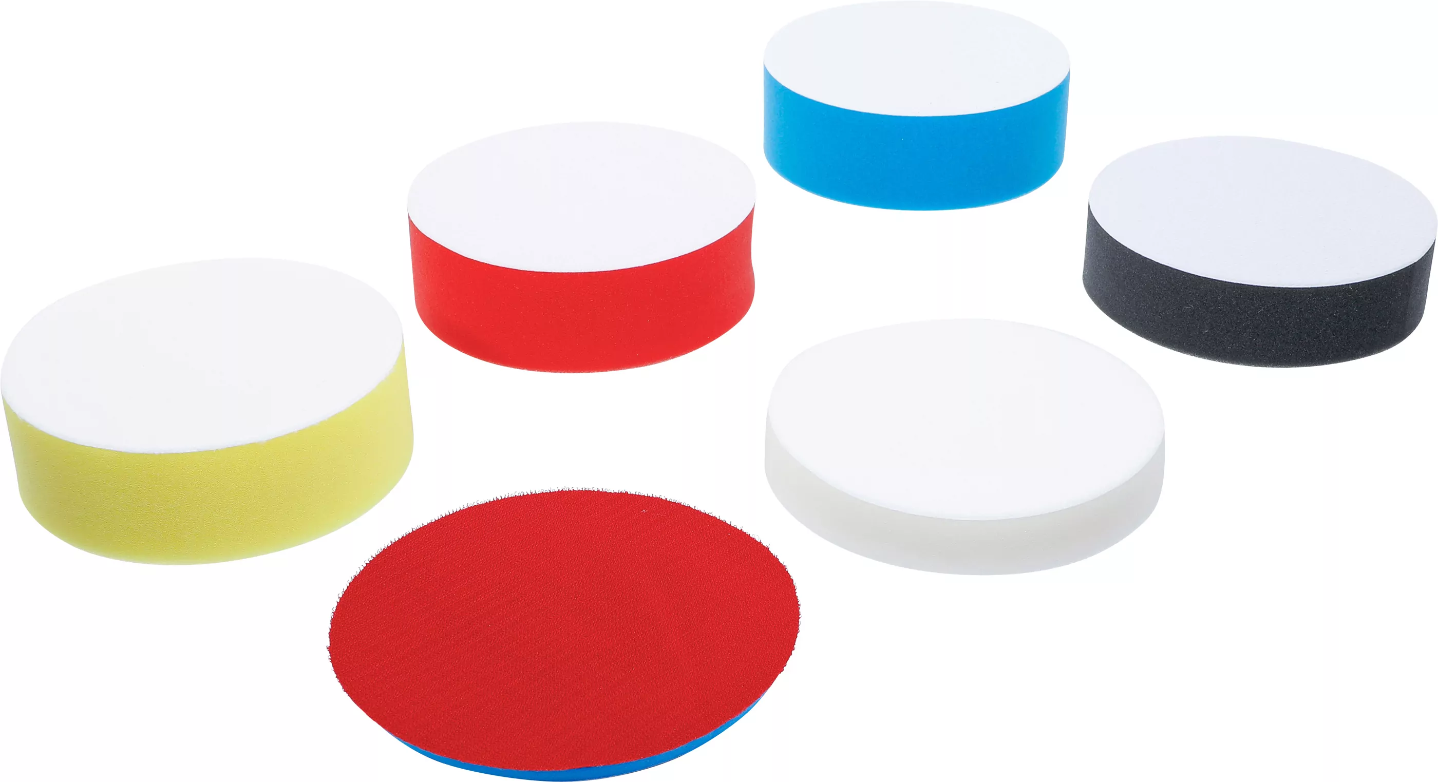 Polierschwamm-Satz | Ø 150 mm | 6-tlg.