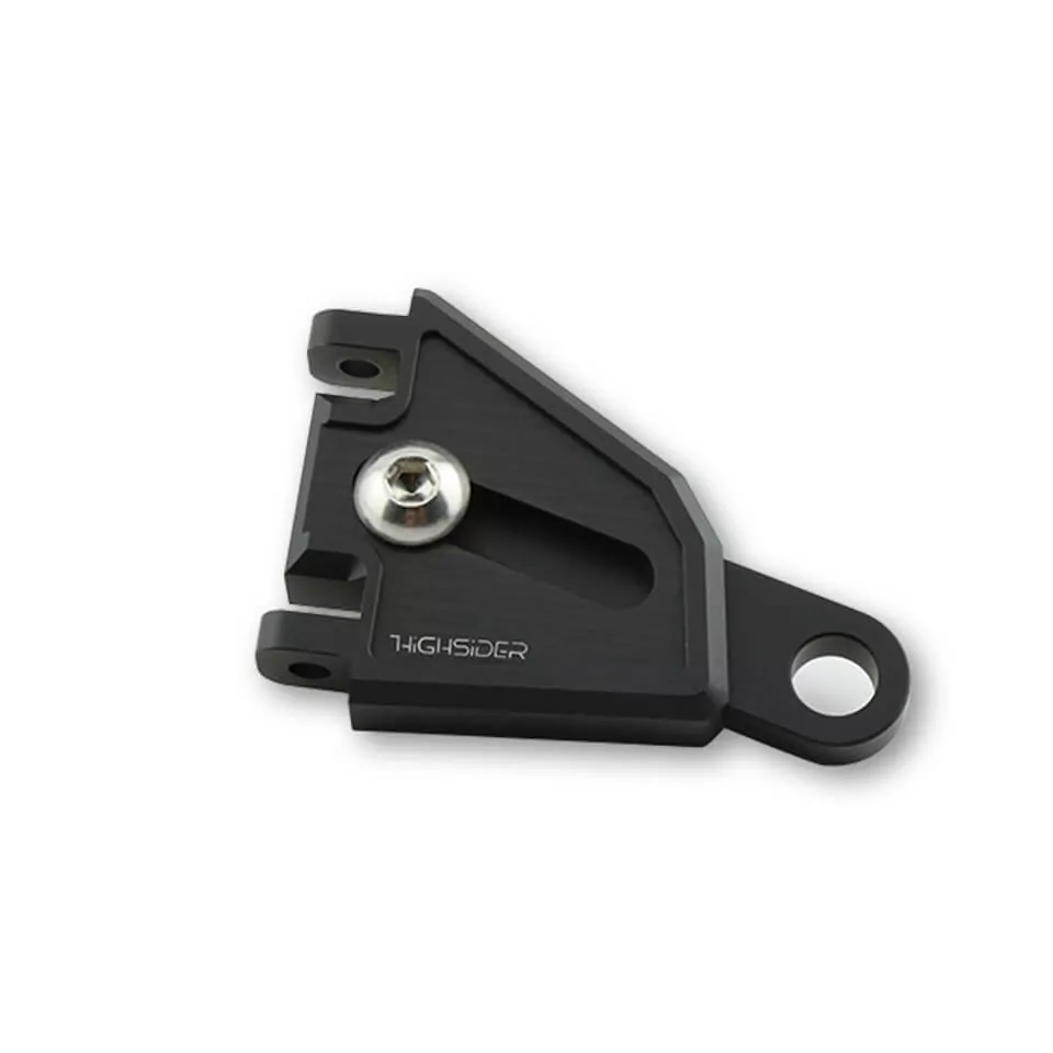 HIGHSIDER CNC Alu Lampenhalter EXTEND, schwarz, längenverstellbar