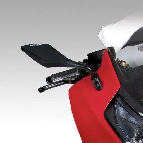 Barracuda Rückspiegel RACE schwarz matt