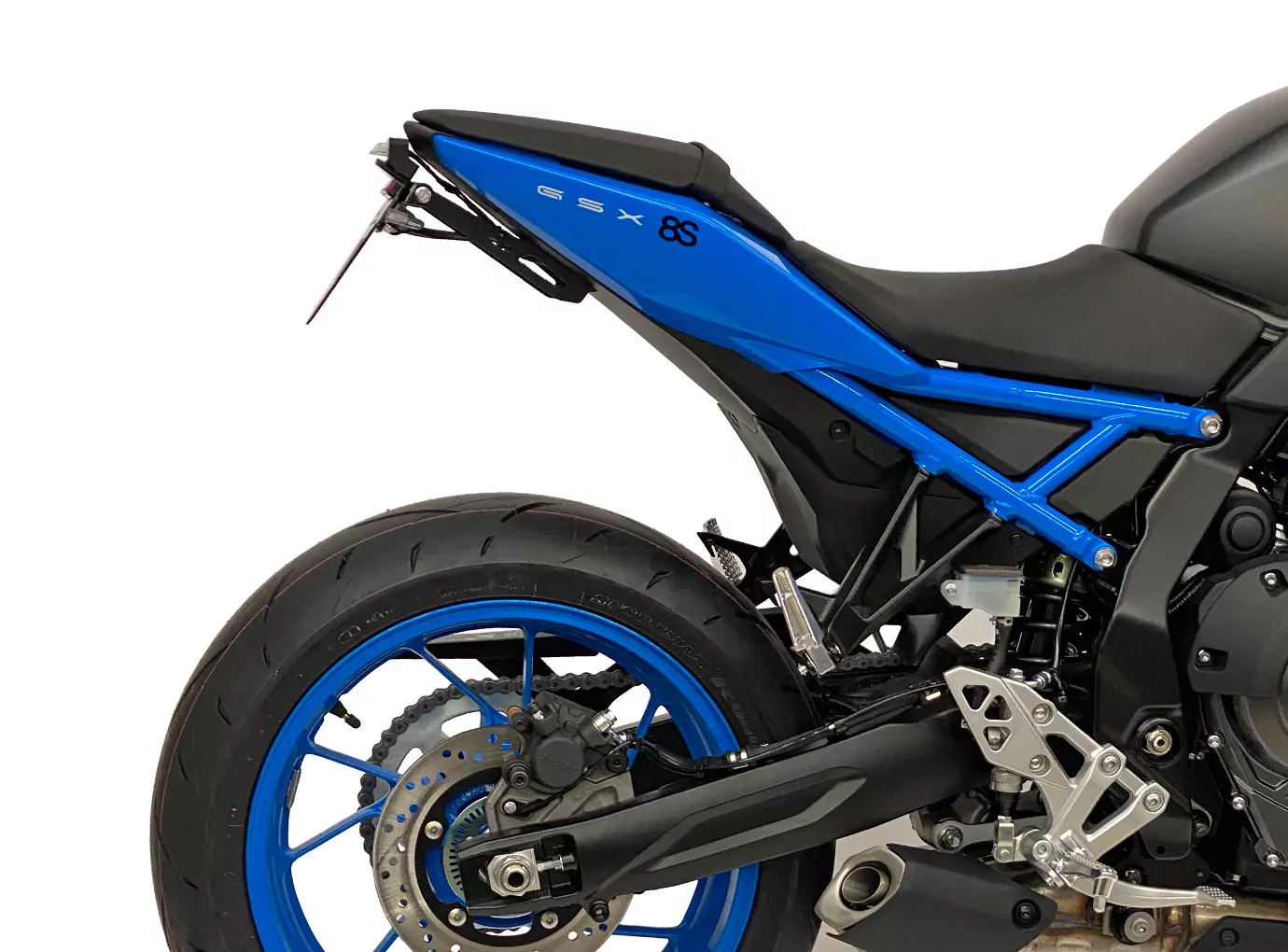 alpha Technik Kennzeichenhalter für Suzuki GSX-8S / GSX800 ab Modelljahr 2023-