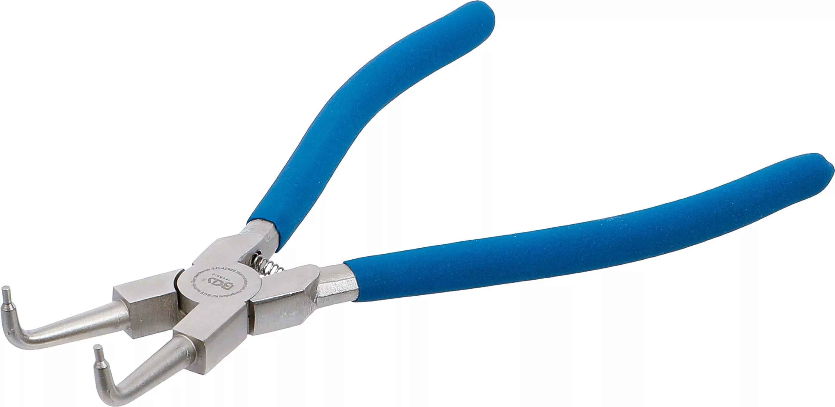 Sprengringzange | abgewinkelt | für Innensprengringe | 250 mm