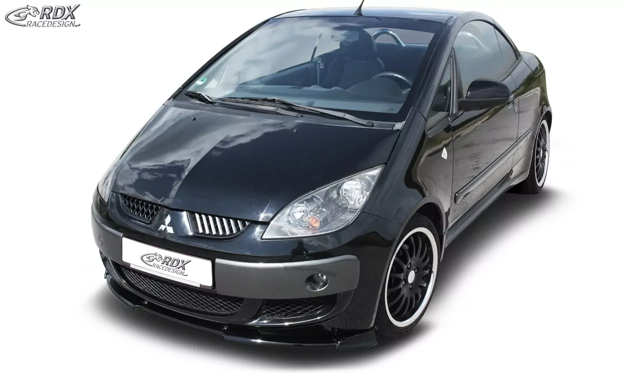 RDX Frontspoiler VARIO-X für MITSUBISHI Colt Z30 3-türer CZT (-2008) / CZC (-2009) Frontlippe Front Ansatz Vorne Spoilerlippe