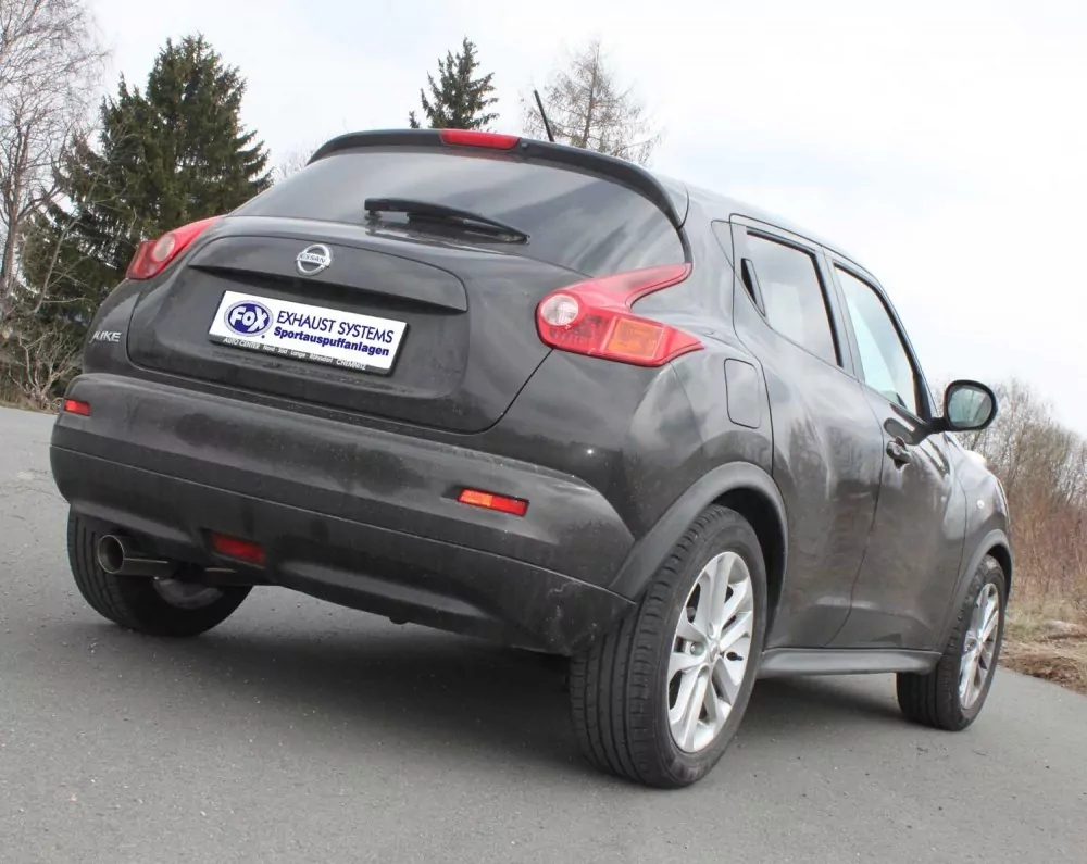 Nissan Juke - F15 (Frontantrieb)  Endschalldämpfer - 1x90 Typ 25