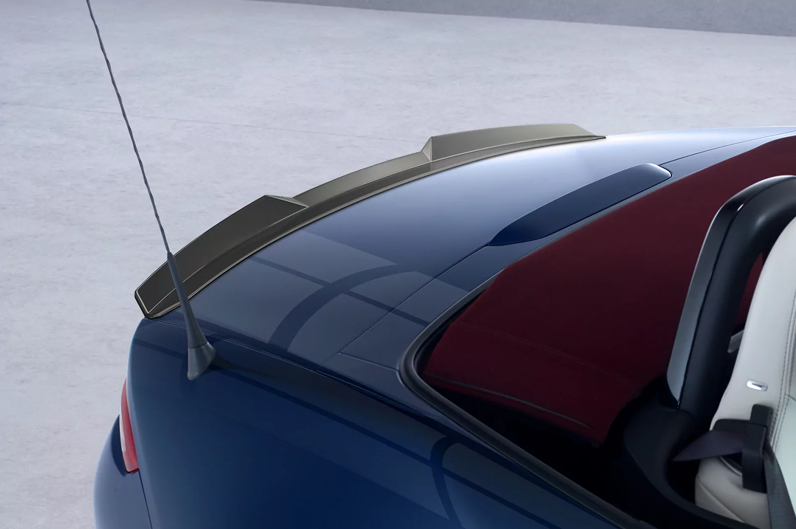 Heckflügel mit ABE für Mazda MX-5 4 (Typ ND) HF924 Schwarz Strukturiert