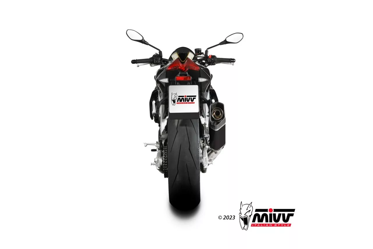MIVV SR-1 Titan Schwarz Aprilia TUONO V4 1100-RSV 4 21-23