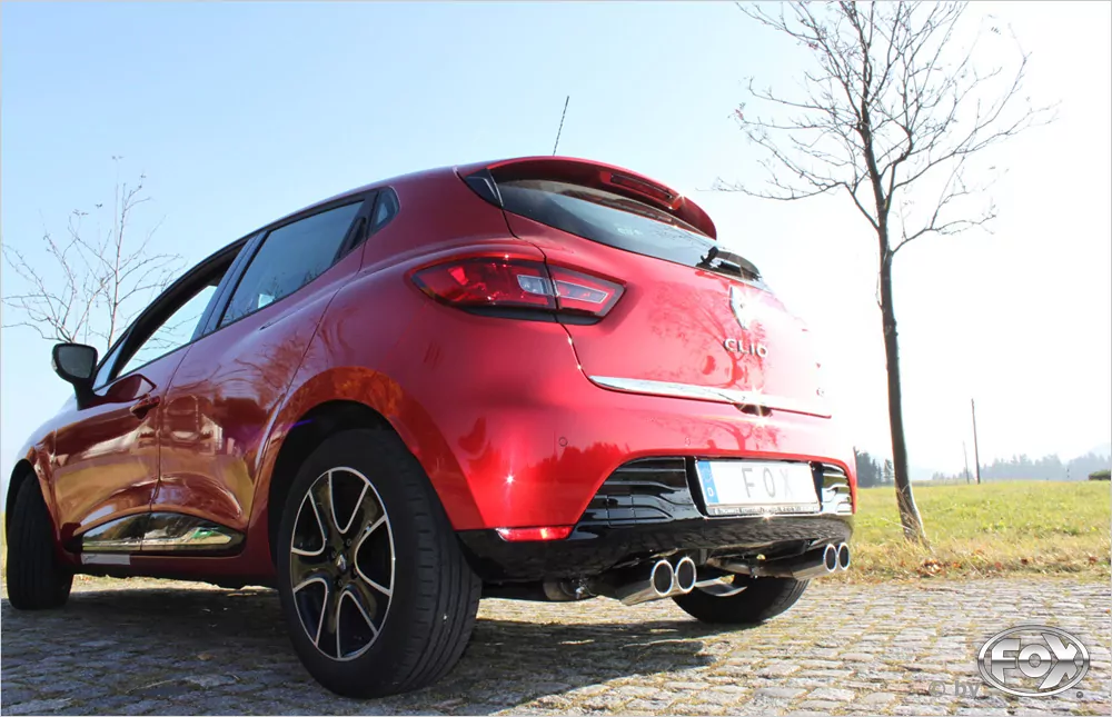 Renault Clio IV  Endschalldämpfer Ausgang rechts/links - 2x76 Typ 16 rechts/links