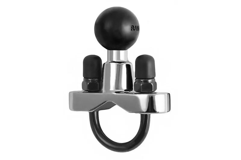 RAM Mounts Chrom-Klemmschelle - für 19,1-25,4 mm Ø, B-Kugel (1 Zoll)