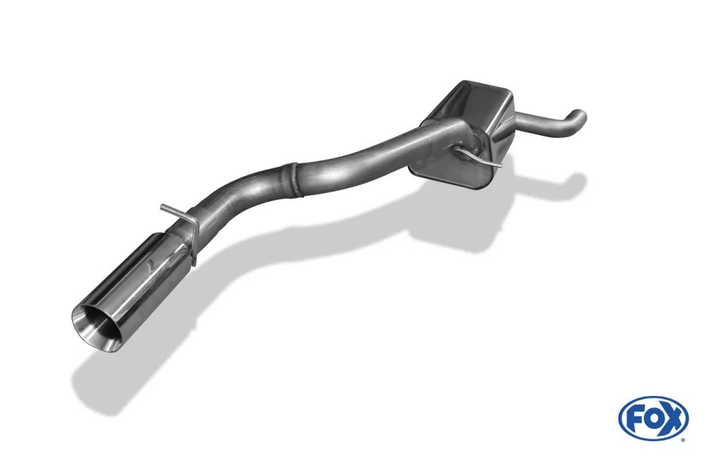 Ford Focus II Fließheck  Endschalldämpfer Ø63,5mm - 1x90 Typ 24 einseitig