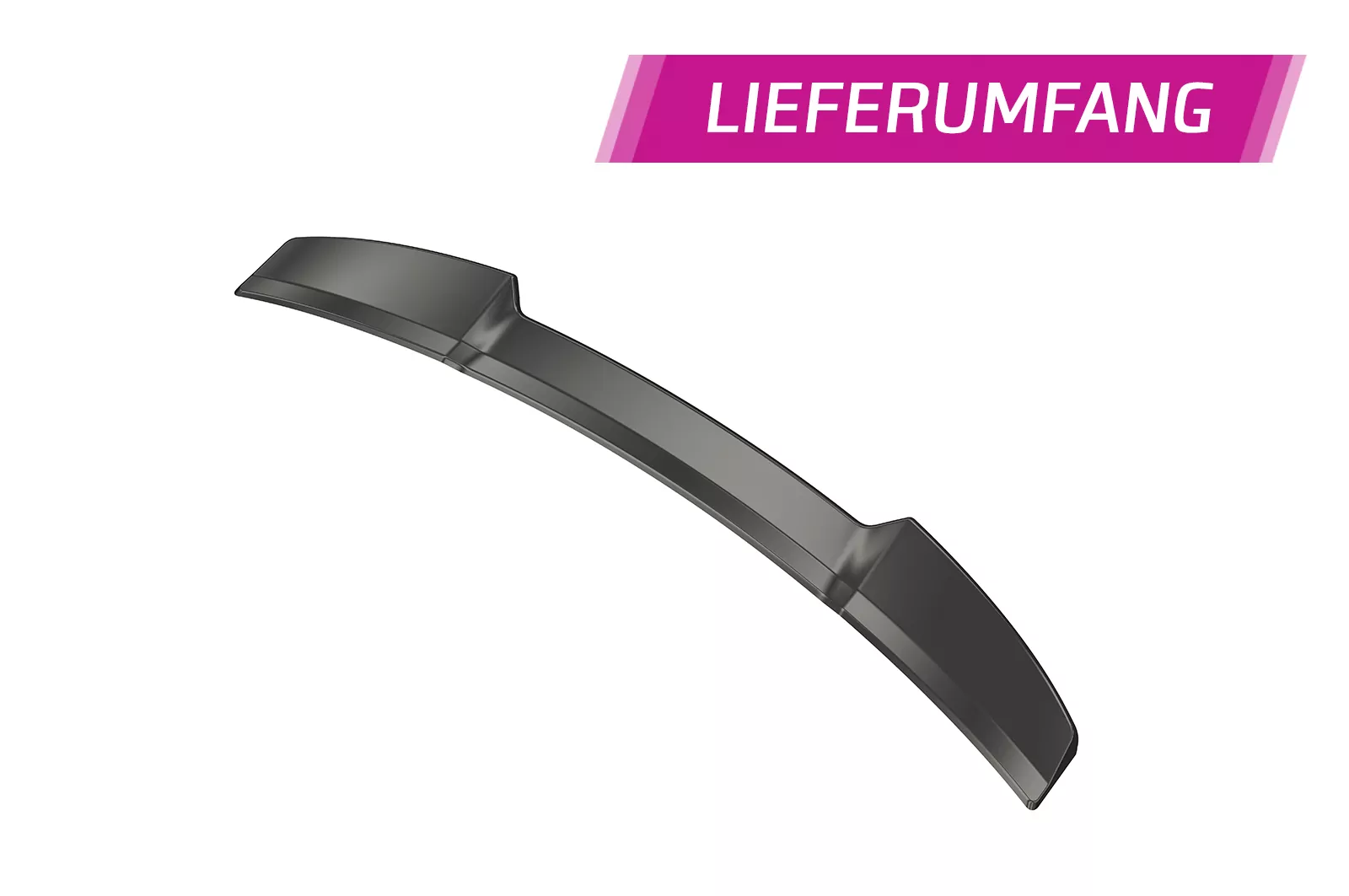 Heckflügel mit ABE für Audi RS6 (C7) HF140 Schwarz Strukturiert