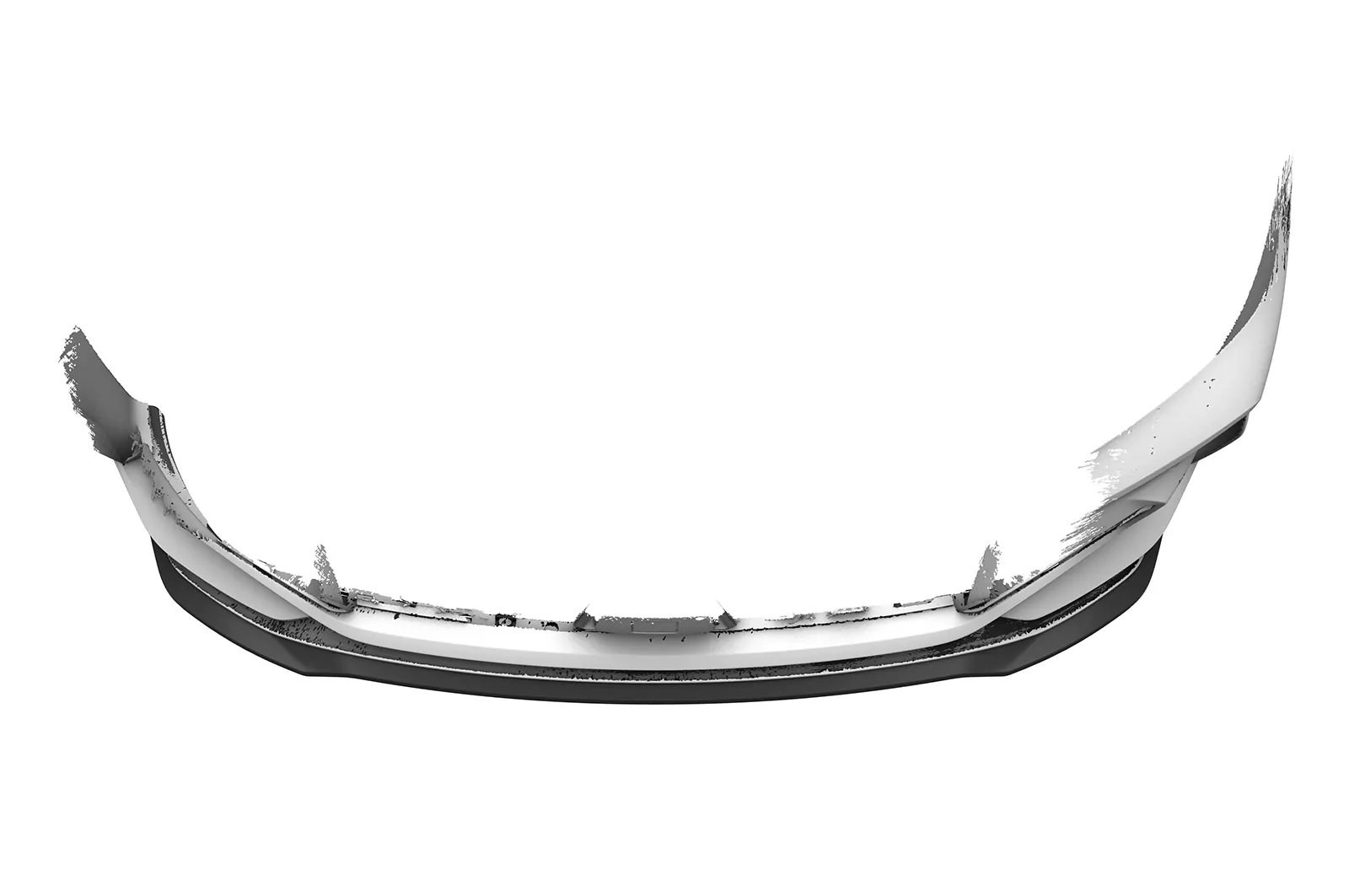 Cup-Spoilerlippe mit ABE für Seat Arona FR CSL850 Schwarz Strukturiert