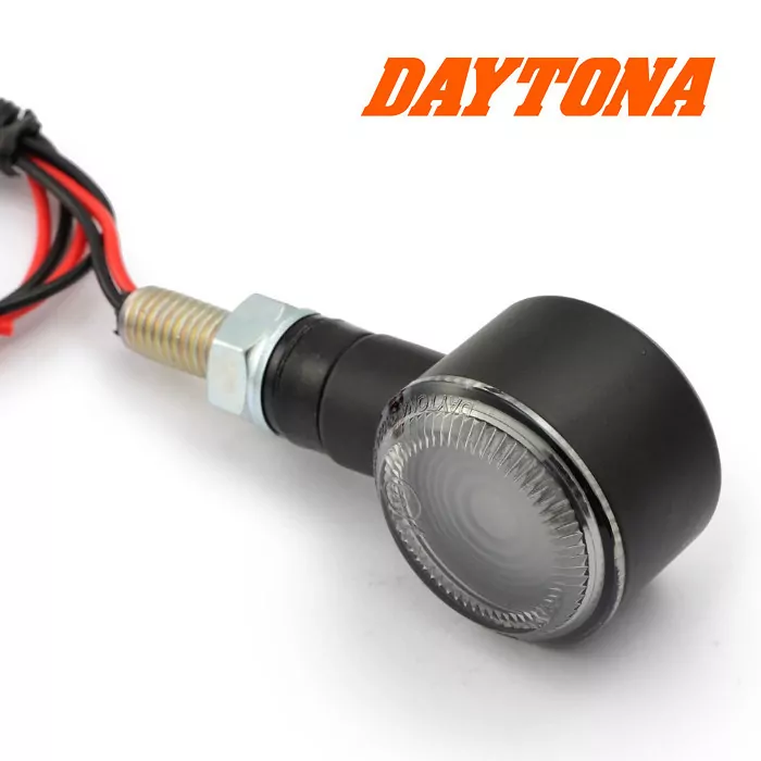 Led-blinker "sol" | Alu | Schwarz | Getönt | Paar | M8 | L 72 X T 25,5 X H 30,5 Mm | E-geprüft