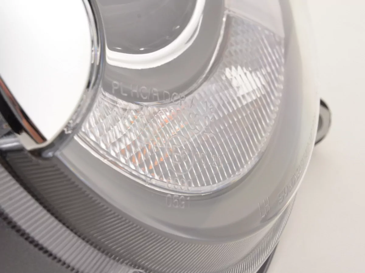 Scheinwerfer Set Daylight LED TFL-Optik Mini One / Cooper Bj. 06-10 schwarz