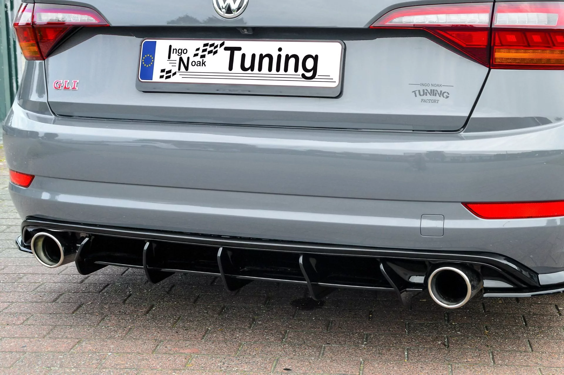 Heckansatz Diffusor für VW Jetta 7 GLI