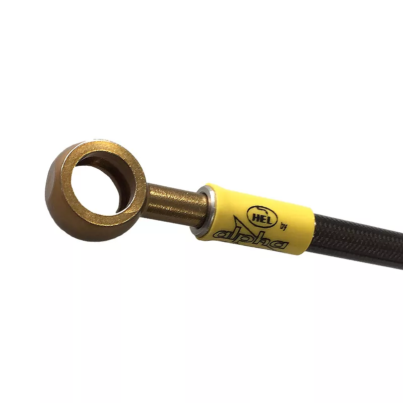 HEL Stahlflexleitung vorne und hinten Verlegeart OEM für Yamaha Niken 2018 - 2020 Edelstahl