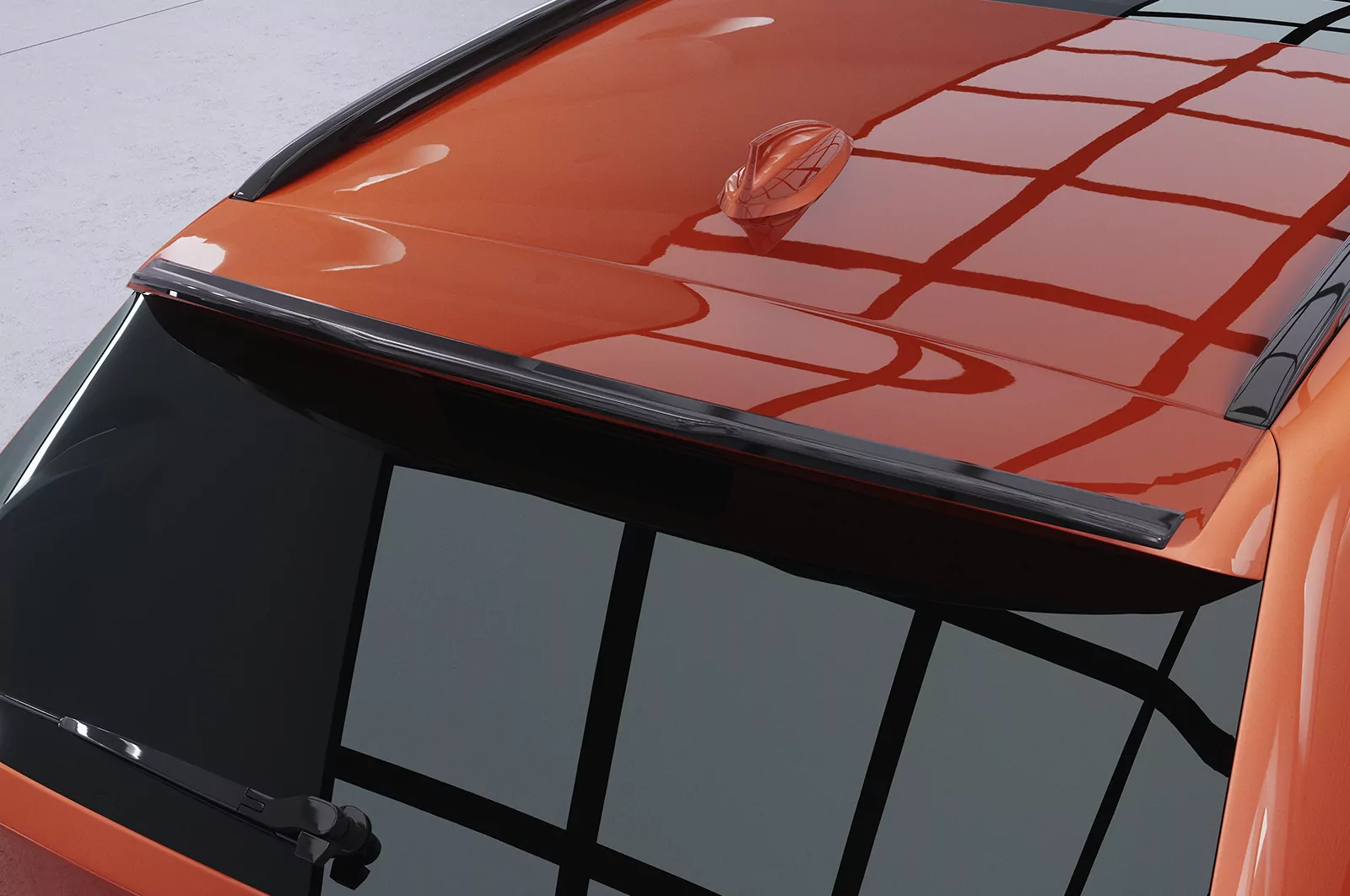 Heckflügel mit ABE für BMW 3er G21 Touring HF112 Schwarz Strukturiert