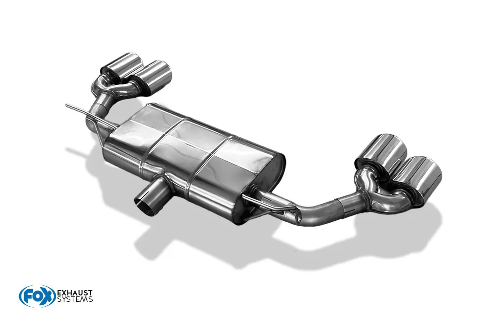 Skoda Karoq 4x4  Endschalldämpfer Ausgang rechts/links - 2x115x85 Typ 32 rechts/links
