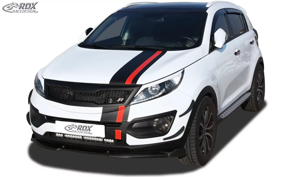 RDX Frontspoiler VARIO-X für KIA Sportage (SL) Frontlippe Front Ansatz Vorne Spoilerlippe