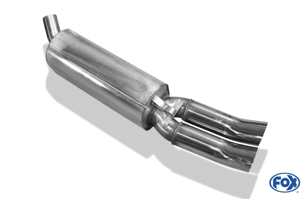 Opel Calibra A/ Calibra A 4x4  Endschalldämpfer Ø50mm - 2x76 Typ 18