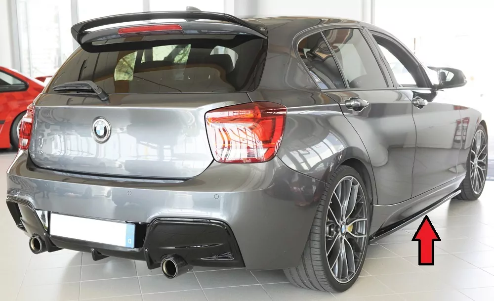 Rieger Seitenschwelleransatz für BMW 1er F20  (1K4) | Lim. / 4-tür. 09.11-03.2015 (bis Facelift) nur für M-Paket-Schweller