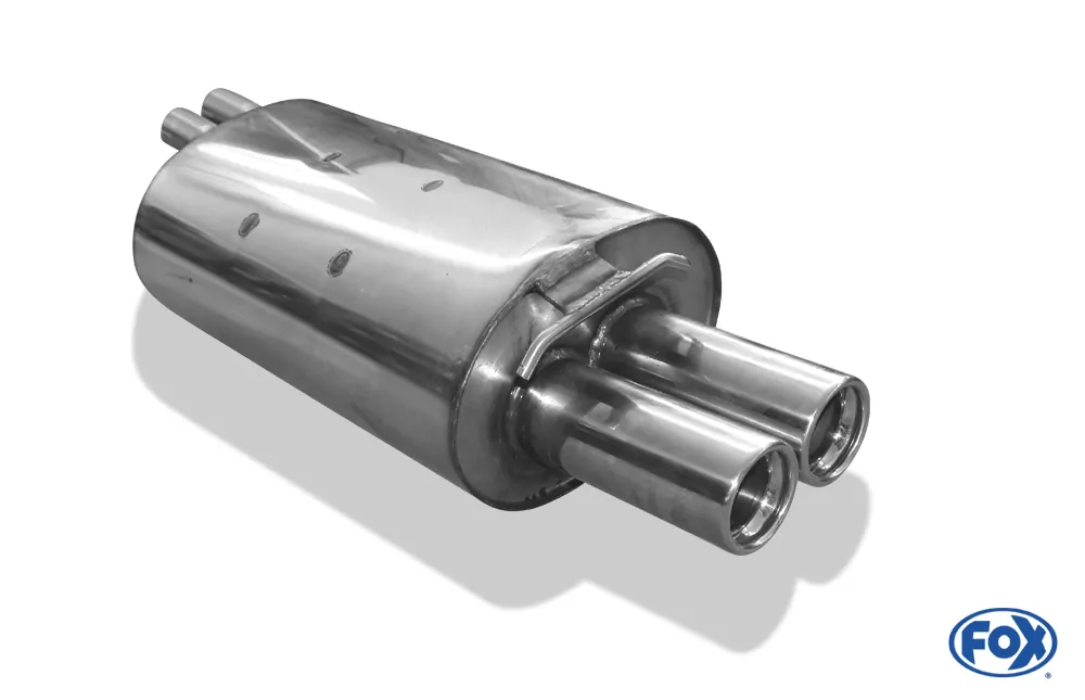 BMW X3  Endschalldämpfer - 2x76 Typ 13