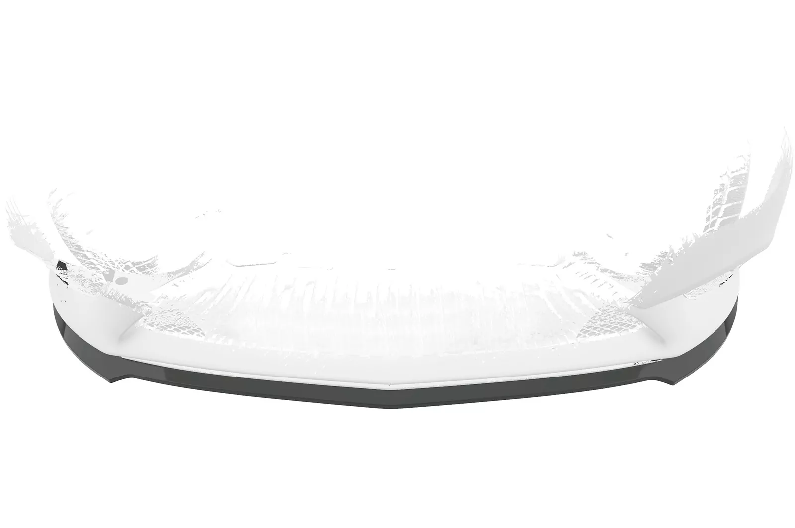 Cup-Spoilerlippe mit ABE für Mercedes Benz C-Klasse W205 CSL546 Schwarz Strukturiert