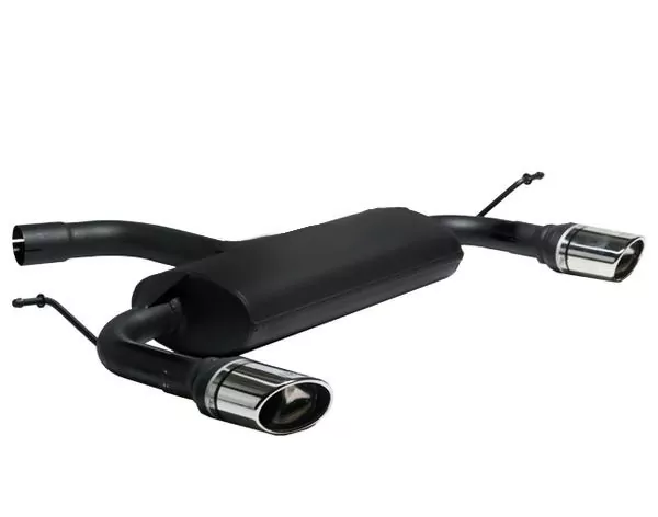 Ulter Sportauspuff für Volkswagen Touran 2003-2010 - 2 Duplex Endrohre Oval 120×80