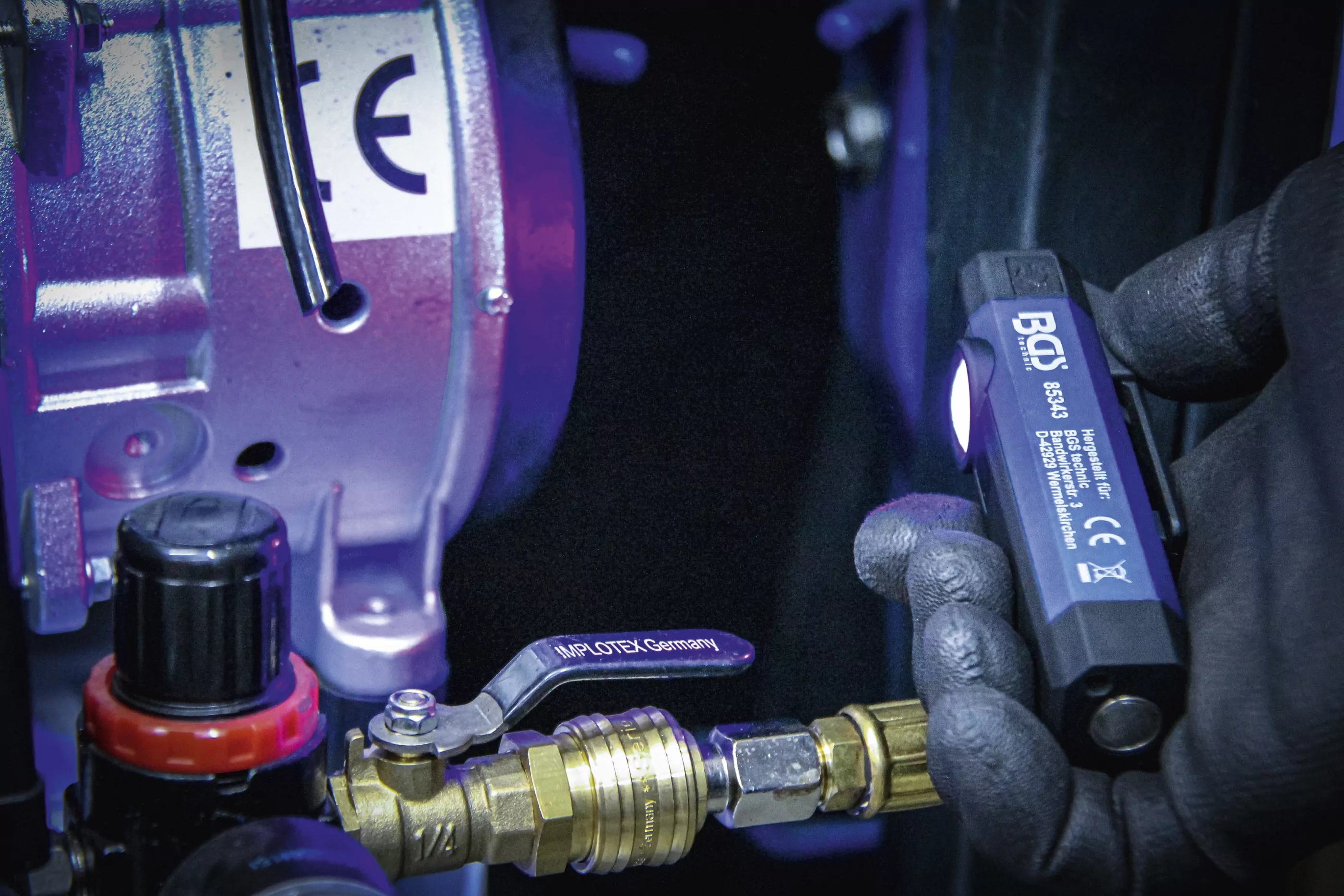 UV-Aluminium-Handleuchte | 2,5 W